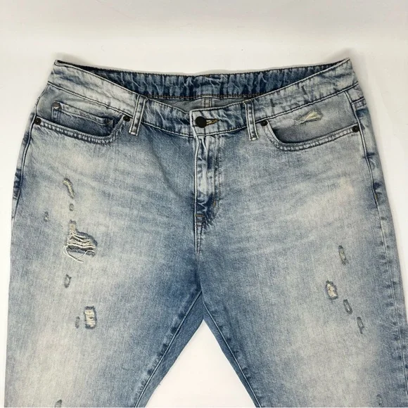 Denim & Supply Ralph Lauren Light Blue Boyfriend Jeans - Picture 2 of 6